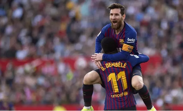 Lionel Messi Berhasil Cetak Goal