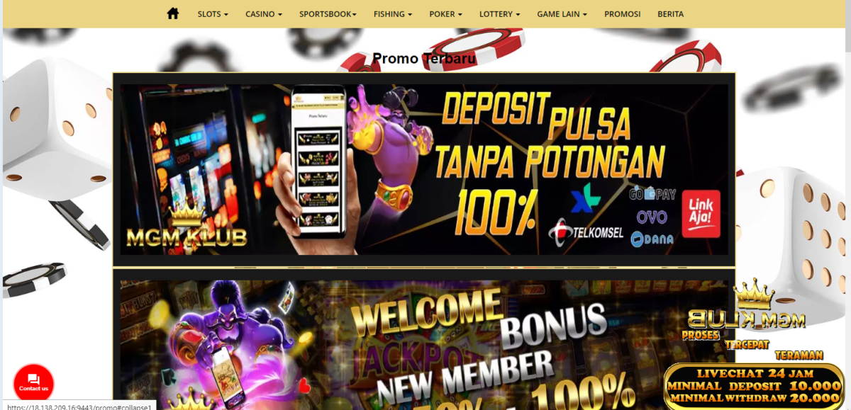 Situs Judi Slot Online Konsep One Stop Betting